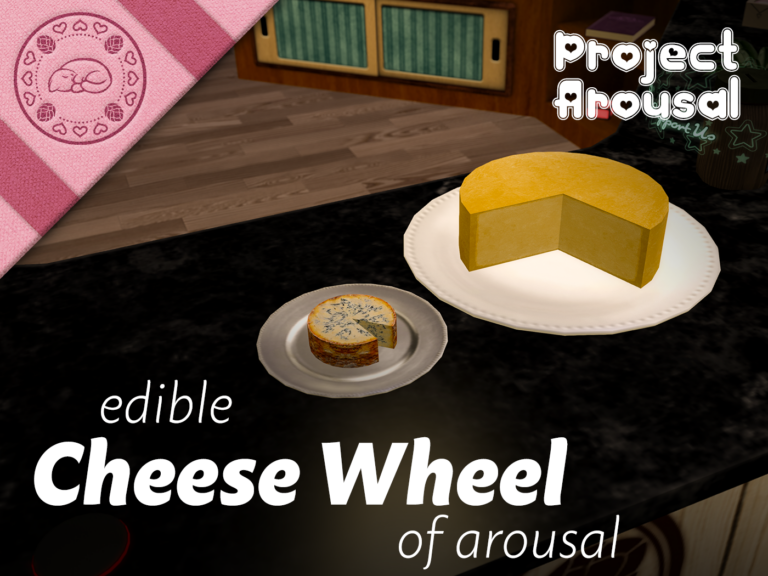 Edible Cheese Wheel of Arousal