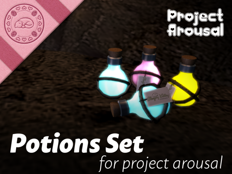 Potions Set for Project Arousal