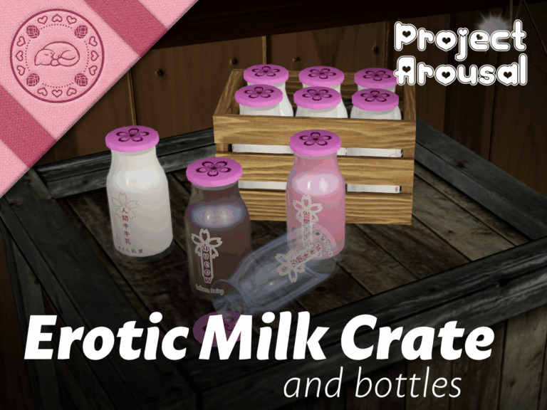 Erotic Milk Crate